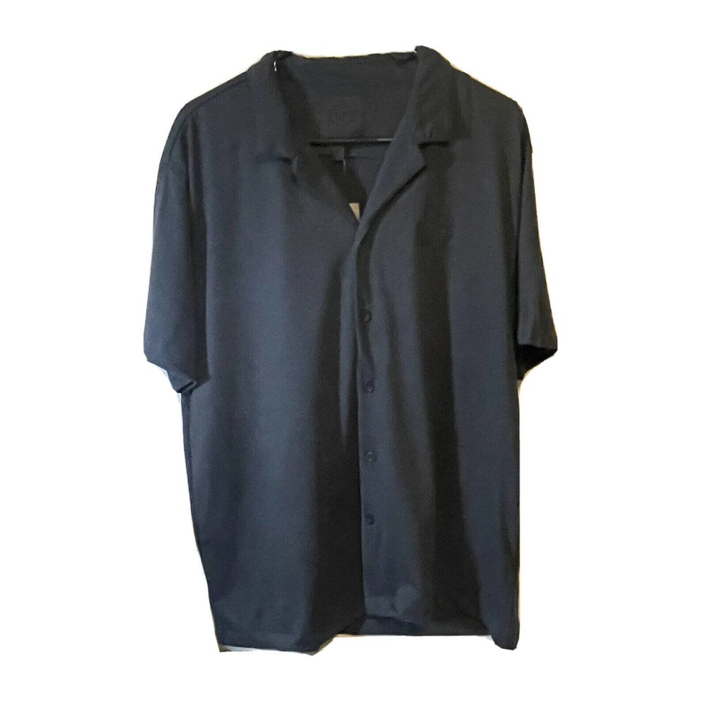 Men's Vox Populi For the People Gray Designer Dress Shirt NWT Size Large
